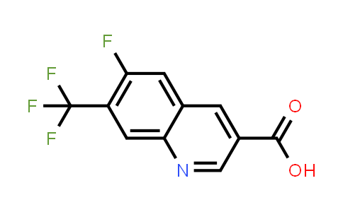 MC458832 | 958332-76-8 | 6-FLUORO-7-TRIFLUOROMETHYL-QUINOLINE-3-CARBOXYLIC ACID