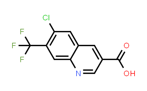 958332-85-9 | 6-CHLORO-7-TRIFLUOROMETHYL-QUINOLINE-3-CARBOXYLIC ACID