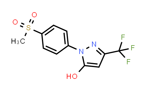 CAS No. 1020209-06-6, 2-(4-METHANESULFONYL-PHENYL)-5-TRIFLUOROMETHYL-2H-PYRAZOL-3-OL