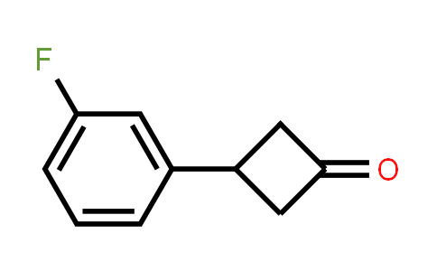 CAS No. 1080636-45-8, 3-(3-FLUOROPHENYL)CYCLOBUTANONE