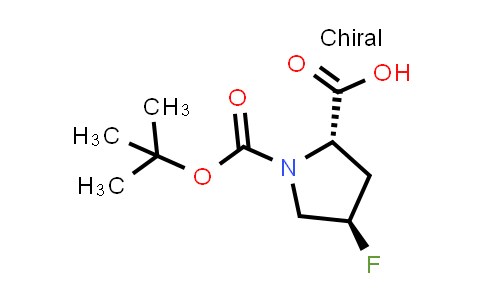 CAS No. 203866-14-2, (2S,4R)-1-(tert-butoxycarbonyl)-4-fluoropyrrolidine-2-carboxylic acid