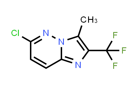 CAS No. 916256-80-9, 6-CHLORO-2-(TRIFLUOROMETHYL)-3-METHYLIMIDAZO[1,2-B]PYRIDAZINE