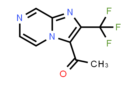CAS No. 620604-12-8, 1-(2-TRIFLUOROMETHYL-IMIDAZO[1,2-A]PYRAZIN-3-YL)-ETHANONE