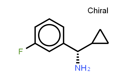 CAS No. 844817-68-1, (1S)CYCLOPROPYL(3-FLUOROPHENYL)METHYLAMINE