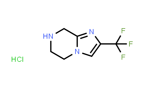 CAS No. 126069-70-3, 2-(TRIFLUOROMETHYL)-5,6,7,8-TETRAHYDROIMIDAZO[1,2-A]PYRAZINE HYDROCHLORIDE