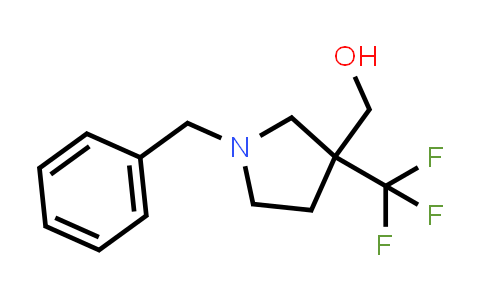 CAS No. 186203-15-6, (1-BENZYL-3-TRIFLUOROMETHYL-PYRROLIDIN-3-YL)-METHANOL