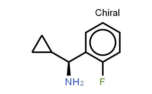 CAS No. 844817-69-2, (1S)CYCLOPROPYL(2-FLUOROPHENYL)METHYLAMINE