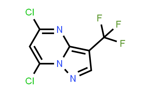 CAS No. 1211530-32-3, 5,7-DICHLORO-3-TRIFLUOROMETHYLPYRAZOLO[1,5-A]PYRIMIDINE