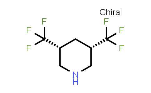 CAS No. 1303974-34-6, (CIS)-3,5-bis(trifluoromethyl)piperidine
