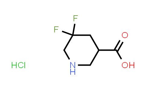 CAS No. 1255666-96-6, 5,5-difluoropiperidine-3-carboxylic acid hydrochloride