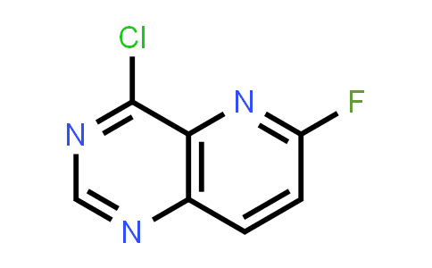 CAS No. 175358-04-0, 4-CHLORO-6-FLUOROPYRIDO[3,2-D]PYRIMIDINE