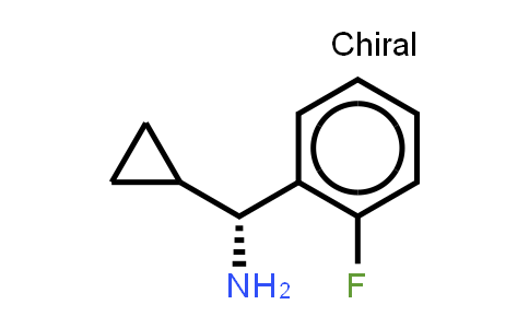 CAS No. 1213846-75-3, (1R)CYCLOPROPYL(2-FLUOROPHENYL)METHYLAMINE