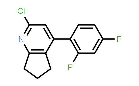 CAS No. 132813-01-5, 2-CHLORO-4-(2,4-DIFLUORO-PHENYL)-6,7-DIHYDRO-5H-[1]PYRINDINE