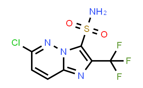 570416-53-4 | 6-CHLORO-2-TRIFLUOROMETHYL-IMIDAZO[1,2-B]PYRIDAZINE-3-SULFONIC ACID AMIDE