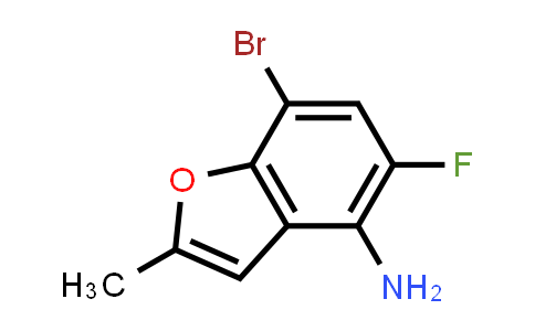 MC459114 | 141976-77-4 | 7-BROMO-5-FLUORO-2-METHYL-BENZOFURAN-4-YLAMINE