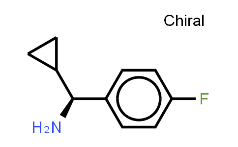 CAS No. 473732-88-6, (1S)CYCLOPROPYL(4-FLUOROPHENYL)METHYLAMINE