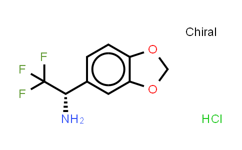 CAS No. 473731-85-0, (S)-1-BENZO[1,3]DIOXOL-5-YL-2,2,2-TRIFLUORO-ETHYLAMINE, HCL SALT