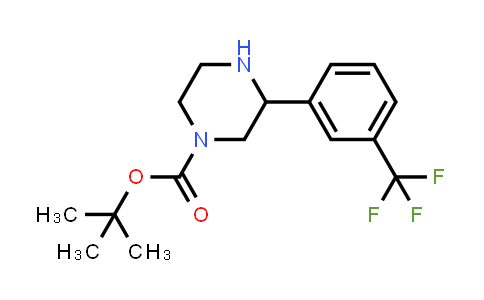 CAS No. 886767-85-7, 3-(3-TRIFLUOROMETHYL-PHENYL)-PIPERAZINE-1-CARBOXYLIC ACID TERT-BUTYL ESTER