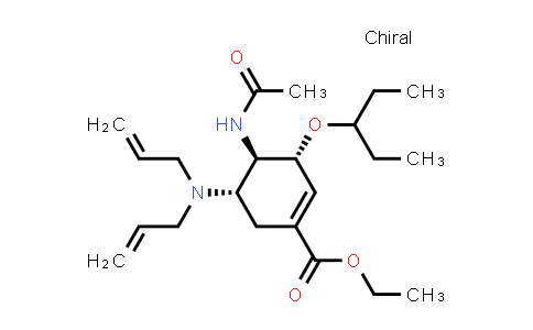 651324-09-3 | (3R,4R,5S)-ethyl 4-acetamido-5-(diallylamino)-3-(pentan-3-yloxy)cyclohex-1-enecarboxylate