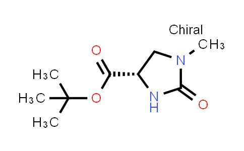 CAS No. 83056-79-5, tert-butyl (4s)-1-methyl-2-oxoimidazolidine-4-carboxylate