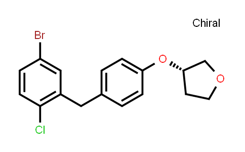 CAS No. 915095-89-5, (3S)-3-[4-[(5-BroMo-2-chlorophenyl)Methyl]phenoxy]tetrahydro-furan