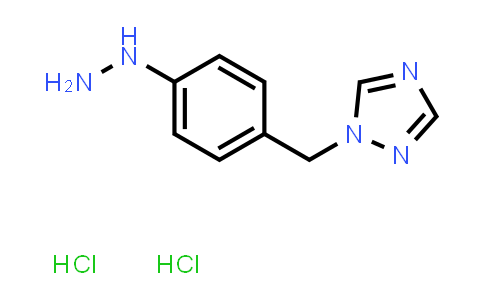 212248-62-9 | 4-(1H-1,2,4-三唑-1-基甲基)苯基肼二盐酸盐