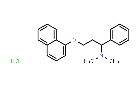 CAS No. 1071929-03-7, N,N-Dimethyl-alpha-[2-(1-naphthalenyloxy)ethyl]benzenemethanamine hydrochloride (1:1)