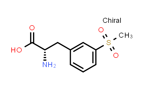 CAS No. 1270093-99-6, (S)-2-Amino-3-(3-(Methylsulfonyl)Phenyl)Propanoic Acid
