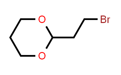 CAS No. 33884-43-4, 2-(2-Bromethyl)-1,3-dioxane