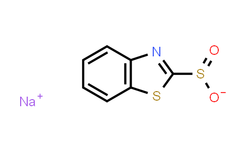 CAS No. 61073-62-9, 2-Benzothiazolesulfinic acid, sodium salt (1:1)