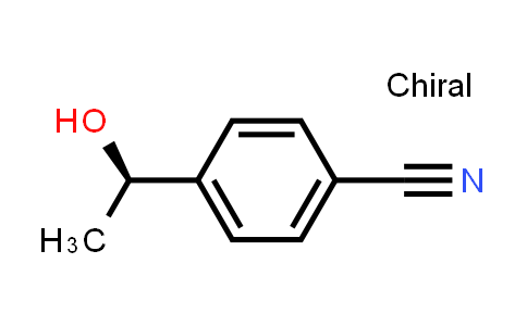 CAS No. 101219-69-6, Benzonitrile, 4-[(1R)-1-hydroxyethyl]- (9CI)