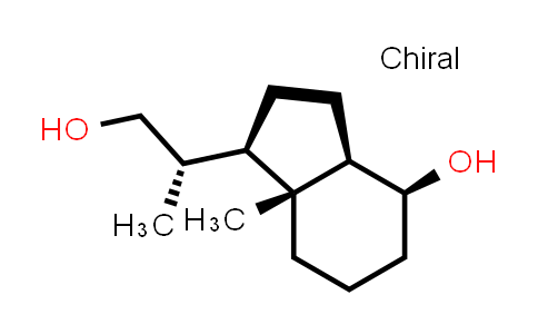 64190-52-9 | (1R,3aR,4S,7aR)-1-((S)-1-Hydroxypropan-2-yl)-7a-methyloctahydro-1H-inden-4-ol
