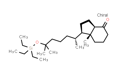 CAS No. 144848-24-8, (1R,3aR,7aR)-1-[(1R)-1,5-Dimethyl-5-[(triethylsilyl)oxy]hexyl]octahydro-7a-methyl-4H-inden-4-one