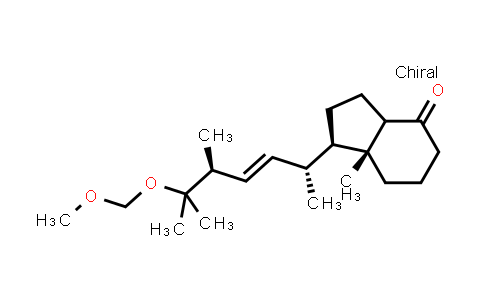 CAS No. 100858-26-2, (1R,7aR)-1-((2R,5S,E)-6-(methoxymethoxy)-5,6-dimethylhept-3-en-2-yl)-7a-methylhexahydro-1H-inden-4(2H)-one