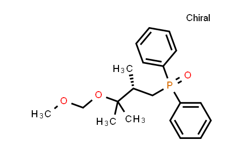CAS No. 1263504-45-5, (S)-(3-(MethoxyMethoxy)-2,3-diMethylbutyl)diphenylphosphine oxide