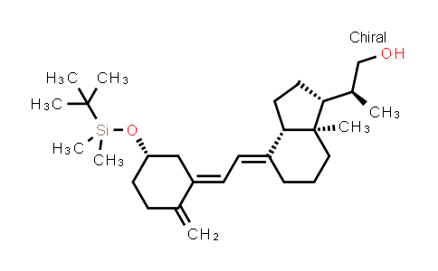 DY459586 | 87407-51-0 | (S)-2-((1R,3aS,7aR,E)-4-((E)-2-((S)-5-((tert-butyldiMethylsilyl)oxy)-2-Methylenecyclohexylidene)ethylidene)-7a-Methyloctahydro-1H-inden-1-yl)propan-1-ol