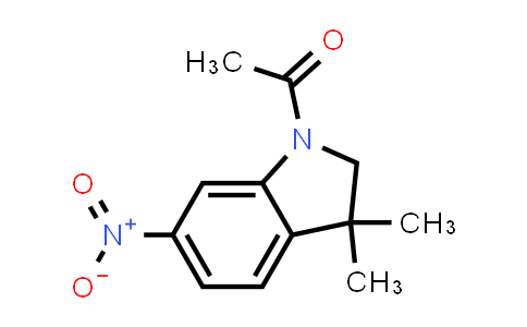 CAS No. 453562-68-0, 1-(3,3-DIMETHYL-6-NITROINDOLIN-1-YL)ETHANONE