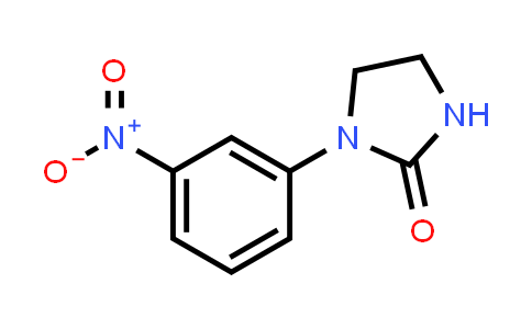 CAS No. 108857-45-0, 1-(3-Nitro-phenyl)-imidazolidin-2-one