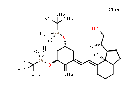 CAS No. 128387-35-9, (1Α,3Β,5E,7E)-20-羟甲基-9,10-开环胆甾-1,3,-双叔丁基二甲基硅氧基-5,7,10(19)-三烯