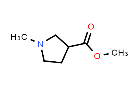 CAS No. 34616-29-0, 1-Methyl-3-methoxycarbonyl-pyrrolidine