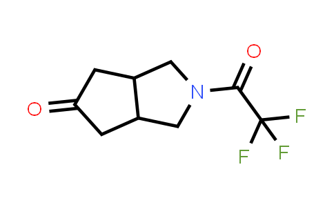 CAS No. 1263280-07-4, 2-(2,2,2-Trifluoro-acetyl)-hexahydro-cyclopenta[c]pyrrol-5-one