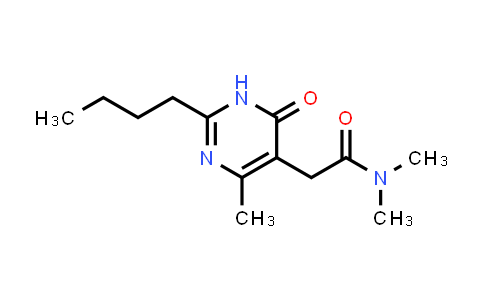 CAS No. 1315478-13-7, 2-(2-butyl-4-methyl-6-oxo-1,6-dihydropyrimidin-5-yl)-N,N-dimethylacetamide