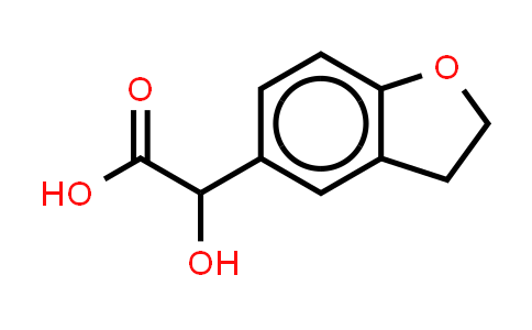 CAS No. 69999-15-1, 2,3-Dihydro-alpha-hydroxy-5-benzofuranacetic acid