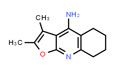 CAS No. 135465-70-2, 2,3-diMethyl-5,6,7,8-tetrahydrofuro[2,3-b]quinolin-4-aMine