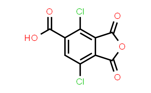 CAS No. 16390-07-1, 3, 6-dichloro-4-carboxyphthalic anhydride