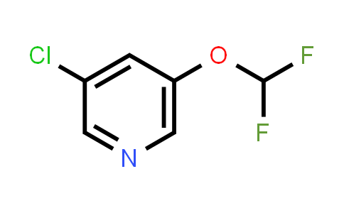 CAS No. 130115-88-7, 3-chloro-5-(difluoromethoxy)-Pyridine