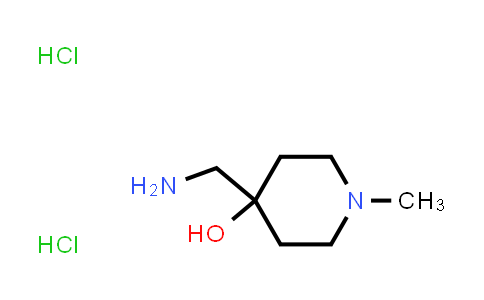 CAS No. 23804-63-9, 4-(aminomethyl)-1-methyl-4-Piperidinol, hydrochloride (1:2)