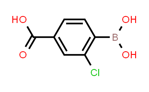 CAS No. 329794-41-4, 4-Carboxy-2-chlorophenylboronic acid