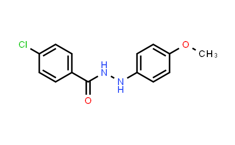 CAS No. 122-25-8, 4-chloro-N'-(4-methoxyphenyl)benzohydrazide