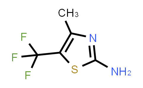 CAS No. 1257329-71-7, 4-methyl-5-(trifluoromethyl)thiazol-2-amine